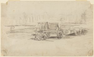 Un chariot de ferme