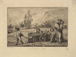 Embarquement, 1861