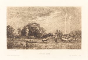 Lever de lune - Charles Francois Daubigny