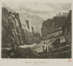 Saint Jérôme - Charles Francois Daubigny
