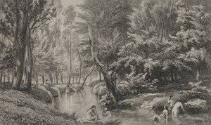 Les Baigneurs, vers 1847