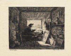 Le studio bateau - Charles Francois Daubigny