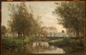 Le Ruisseau, 1863 - Charles Francois Daubigny