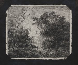 Le Cerf - Charles Francois Daubigny