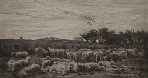 La Grande Bergerie, 1860 - Charles Francois Daubigny