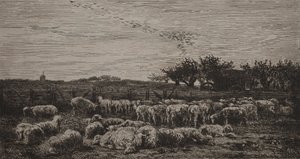 La Grande Bergerie - Charles Francois Daubigny