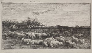 La grande bergerie - Charles Francois Daubigny