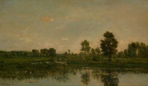 Le Marais - Charles Francois Daubigny