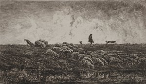 La Douche, vers 1851