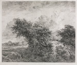 Le Fourré, 1855 - Charles Francois Daubigny