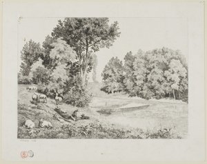 Vue Prise à Bas-Meudon - Charles Francois Daubigny
