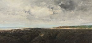 Villerville vu de Le Ratier - Charles Francois Daubigny
