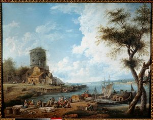 La Moselle au XVIIIe siècle - Charles François Nivard