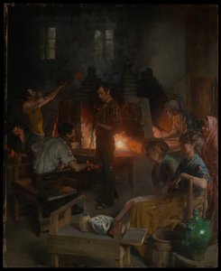 Souffleurs de verre de Murano - Charles Frederic Ulrich