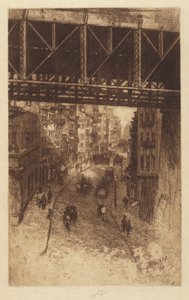 Rue des Cerisiers, N.Y. - Charles Frederick William Mielatz