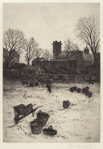Sans titre (Scène de jardin) - Charles Frederick William Mielatz