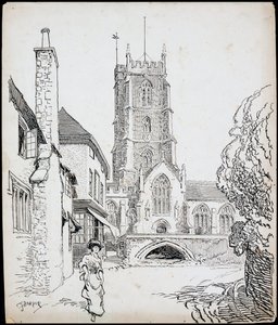 Église prieurale de Saint-Georges, Dunster, Somerset - Charles George Harper