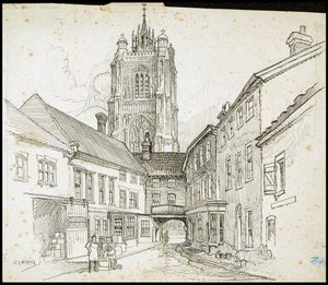 Rue Saint-Pierre, Norwich, Norfolk, 1892-1933 - Charles George Harper