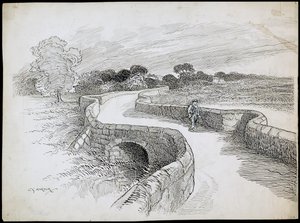 Pont de Swarkestone, Stanton By Bridge, Derbyshire - Charles George Harper