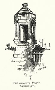 La chaire du réfectoire, Shrewsbury - Charles George Harper