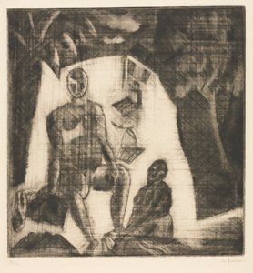 Sortie de bain - Charles Georges Dufresne