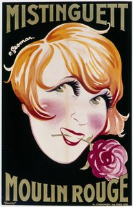 Mistinguett au Moulin Rouge - Charles Gesmar