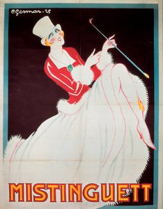 Affiche de Mistinguett - Charles Gesmar
