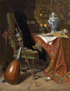 Intérieur du XVIIe siècle, 1877 - Charles Gifford Dyer