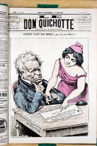 Couverture de "Le Don Quixote", numéro 241, Satirique en Couleurs