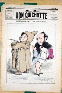 Couverture de "Le Don Quixote", numéro 330, Satirique en Couleurs