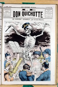 Couverture de Le Don Quichotte, numéro 422, Satirique en couleurs - Charles Gilbert Martin
