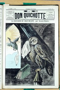 Couverture de "Don Quichotte", numéro 94, Satirique en couleurs