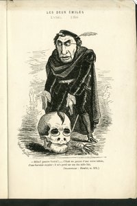 Illustration de Charles Gilbert-Martin (1839-1905) dans « Grimaces contemporaines » - Charles Gilbert Martin