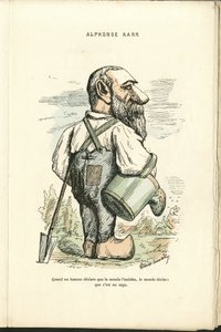 Illustration dans "Contemporary Grimaces" - Charles Gilbert Martin