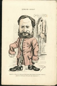 Illustration de Charles Gilbert-Martin (1839-1905) dans « Grimaces contemporaines » - Charles Gilbert Martin