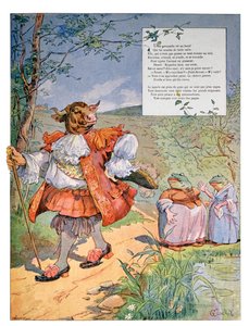 La grenouille qui voulait se faire aussi grosse que le bœuf, vers 1900 - Charles Gillot