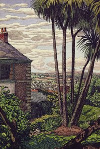 Un Jardin à Newlyn - Charles Ginner