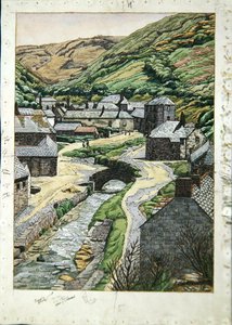 Boscastle, Cornouailles, c.1919