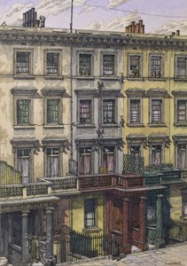 Terrasse de Londres - Charles Ginner