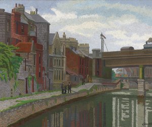 Vieilles Maisons, Bath - Charles Ginner
