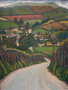 Penally Hill, Cornouailles - Charles Ginner