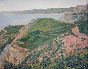 La côte du Dorset, vers 1927 - Charles Ginner