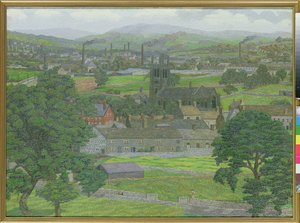 Église de Yeadon, près de Leeds - Charles Ginner