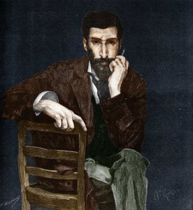 Portrait de Pierre Savorgnan de Brazza (1852-1905), explorateur français - Charles Giron