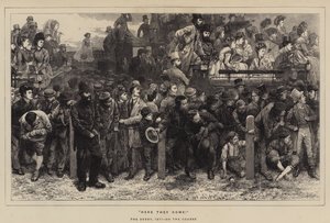 Les voilà!, le Derby, 1871, Sur le parcours