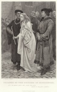 Pénitence de la duchesse de Gloucester, Henri VI, Pt 2, Acte 2, Scène 4 - Charles Green