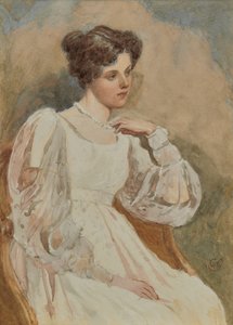 Esquisse de jeune fille