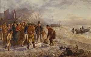 La Vente aux enchères, 1864 - Charles Green