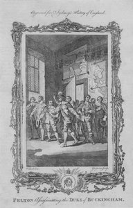 Felton assassinant le duc de Buckingham, 1773