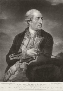 Portrait de George Farmer (1732-79) capitaine du HMS 